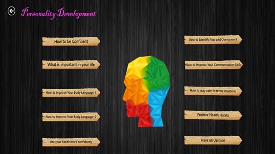 Personality Development Tips screenshot 3