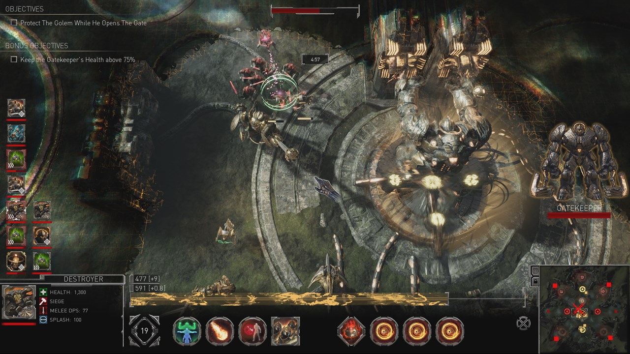 Golem Gates screenshot 1