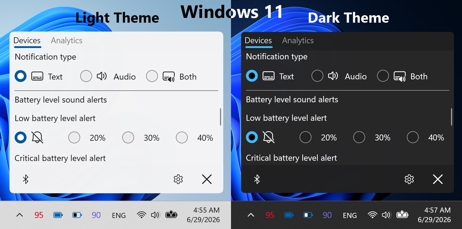 Bluetooth Battery Level Pro screenshot