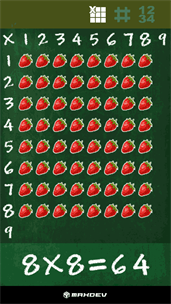 Multiplication Chart screenshot 2