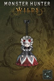 追加チャーム「ラバラドレスの人形・赤」