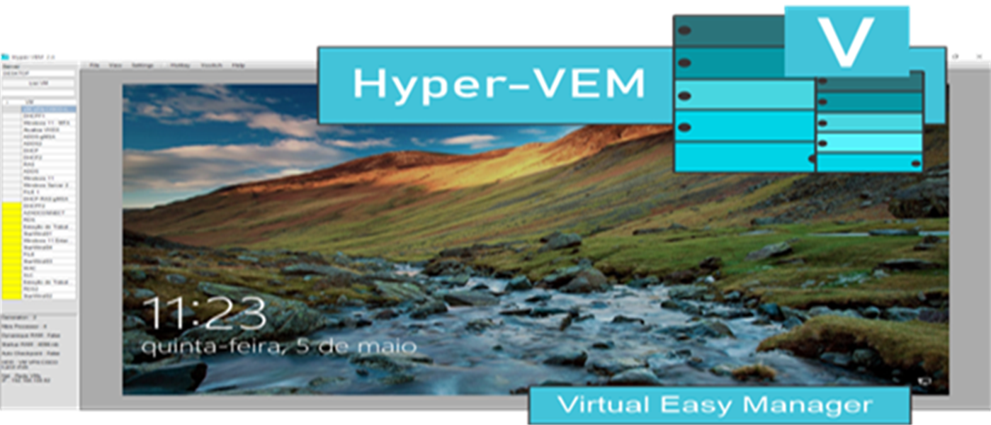 #1. Hyper-VEM (Windows) Podle: Dakhama Mehdi
