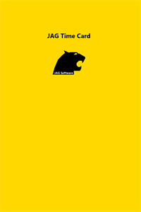 JAG Time Card W10