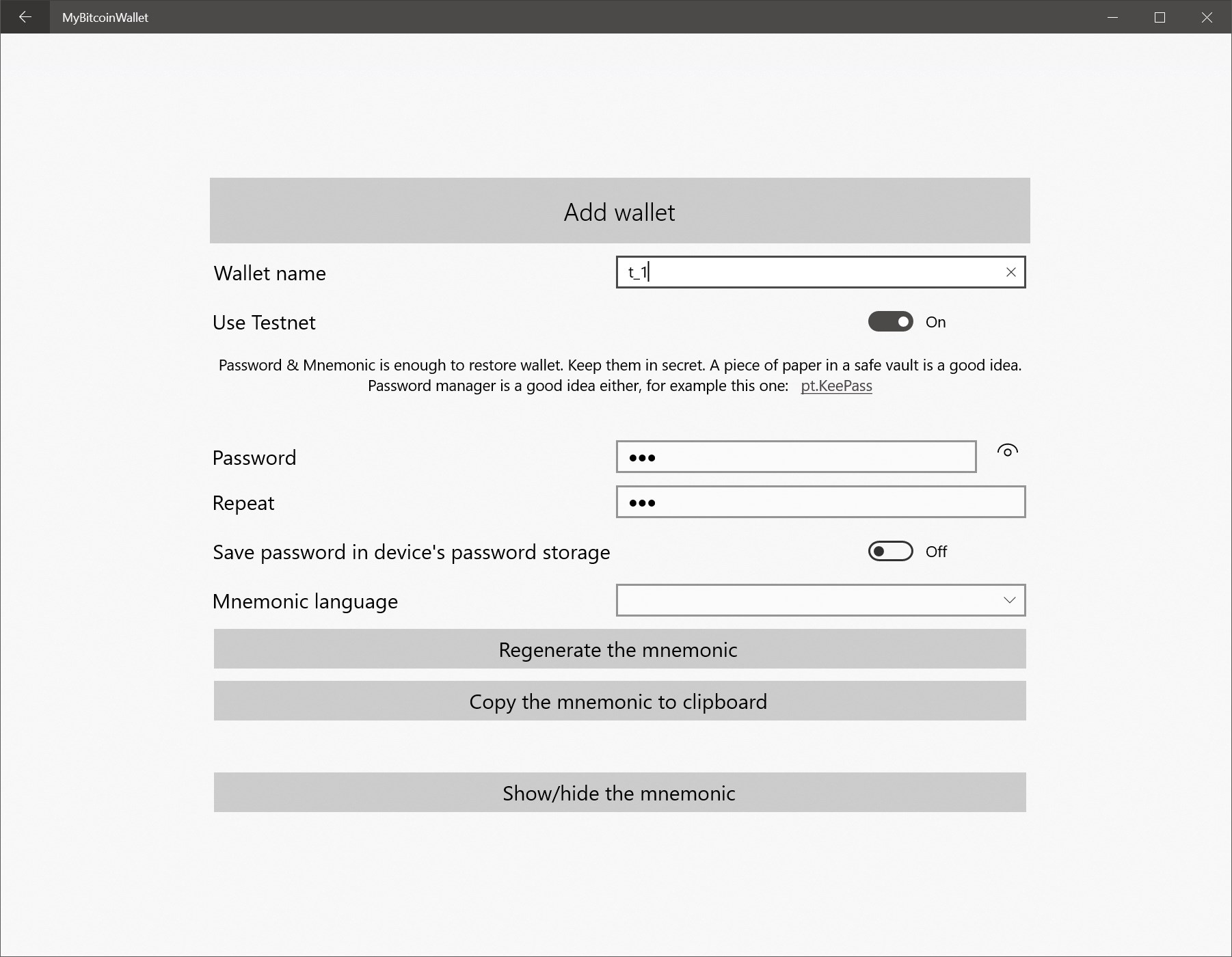 MyBitcoinWallet - Free download and install on Windows | Microsoft Store