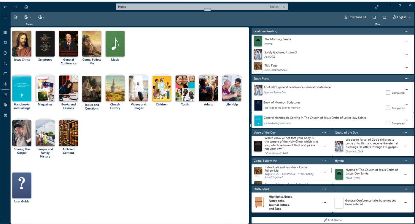 #1. Gospel Library (Windows) 由: The Church of Jesus Christ of Latter-day Saints