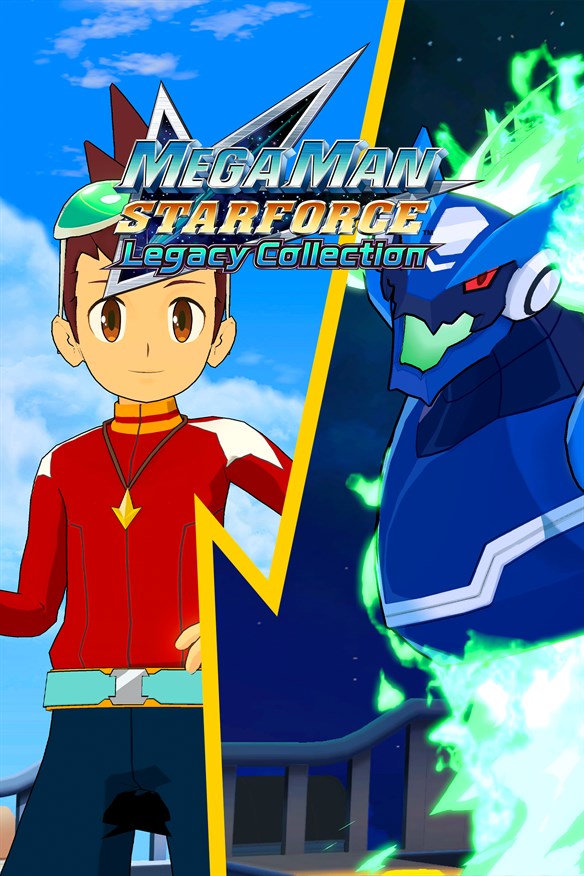 Mega Man Star Force Legacy Collection – Geo Stelar and Omega-Xis Character Model Pack Xbox Series X|S and Xbox One cover art