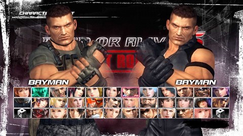DEAD OR ALIVE 5 Last Round CoreFightersキャラクター使用権 「バイマン」