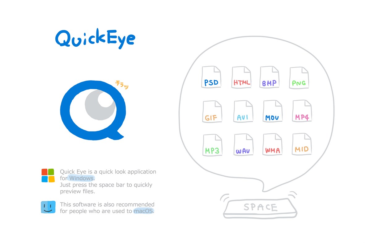 #1. QuickLook for windows - Quick Eye (Windows) De: Client Side Inc.