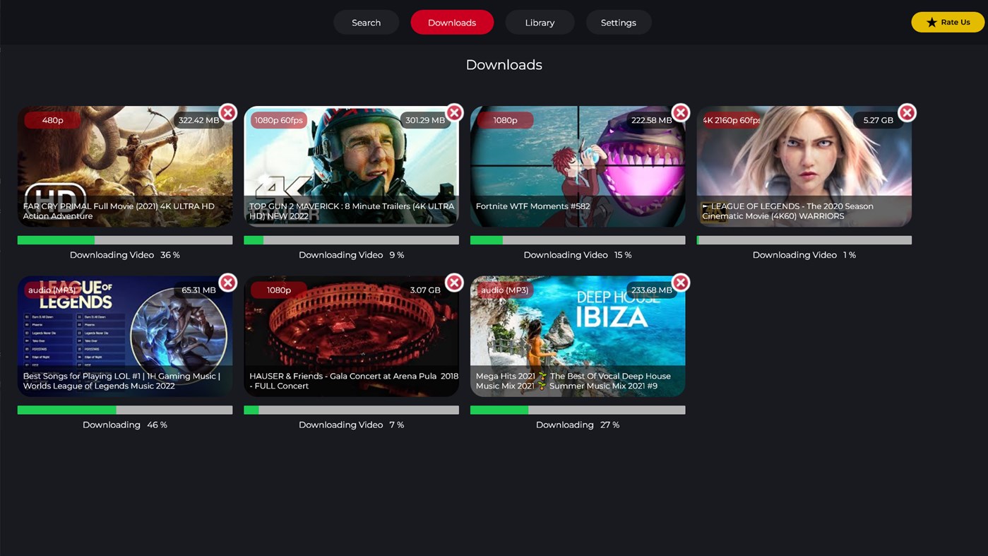 #3. Tubemate YT Downloader (Windows) Által: Music iTube Media