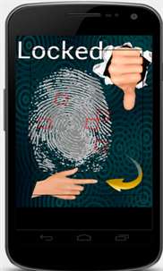 lock screen fingerprint scanner screenshot 2