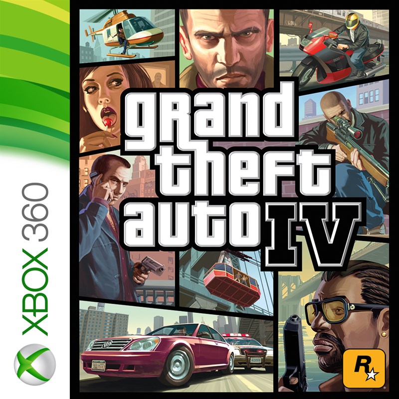 Grand Theft Auto IV — jogo digital para Xbox One e Series X|S
