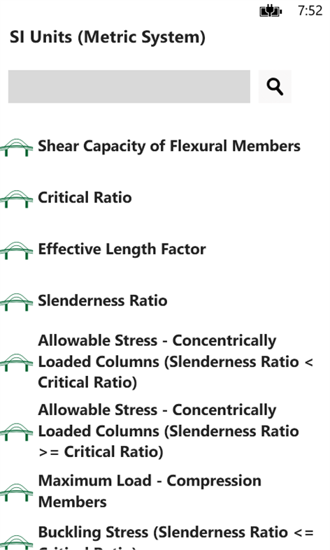 BridgeEngineeringCalculator Screenshots 2