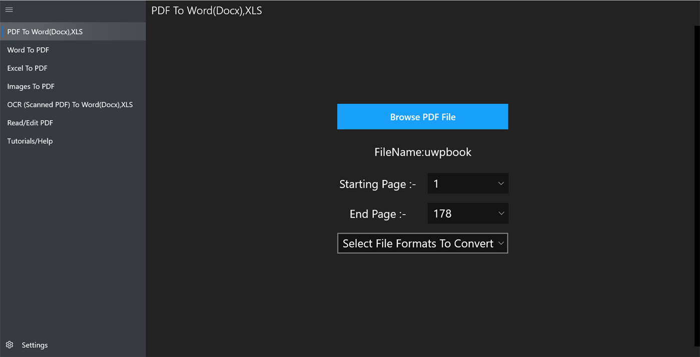 #2. PDF Converter: PDF File Converter (Windows) بواسطة: finetuneapps