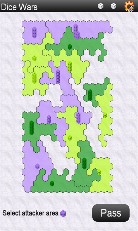 #1. DiceWars (Windows) De: GASP Mobile Games Inc