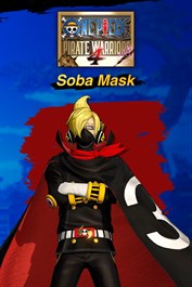 ONE PIECE: PIRATE WARRIORS 4 Sanji Costume "Soba Mask"