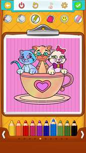 Cat Coloring Pages screenshot 3