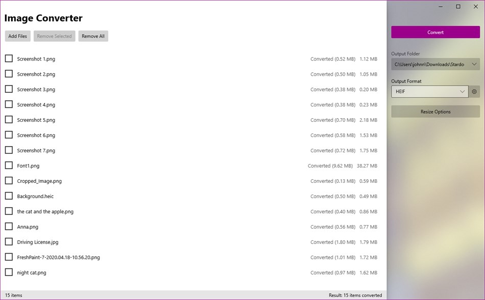 Image Converter (Windows) 由: Johnny Westlake