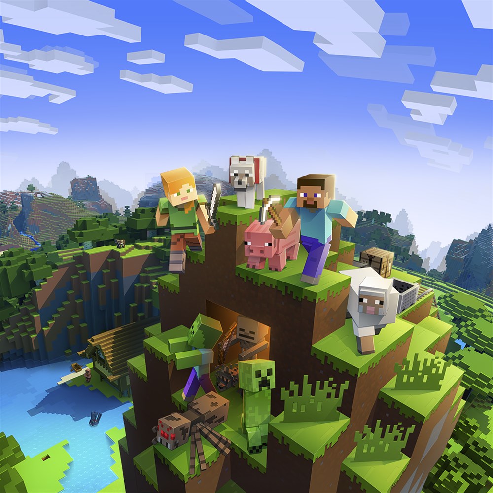 Minecraft cover art (full size)