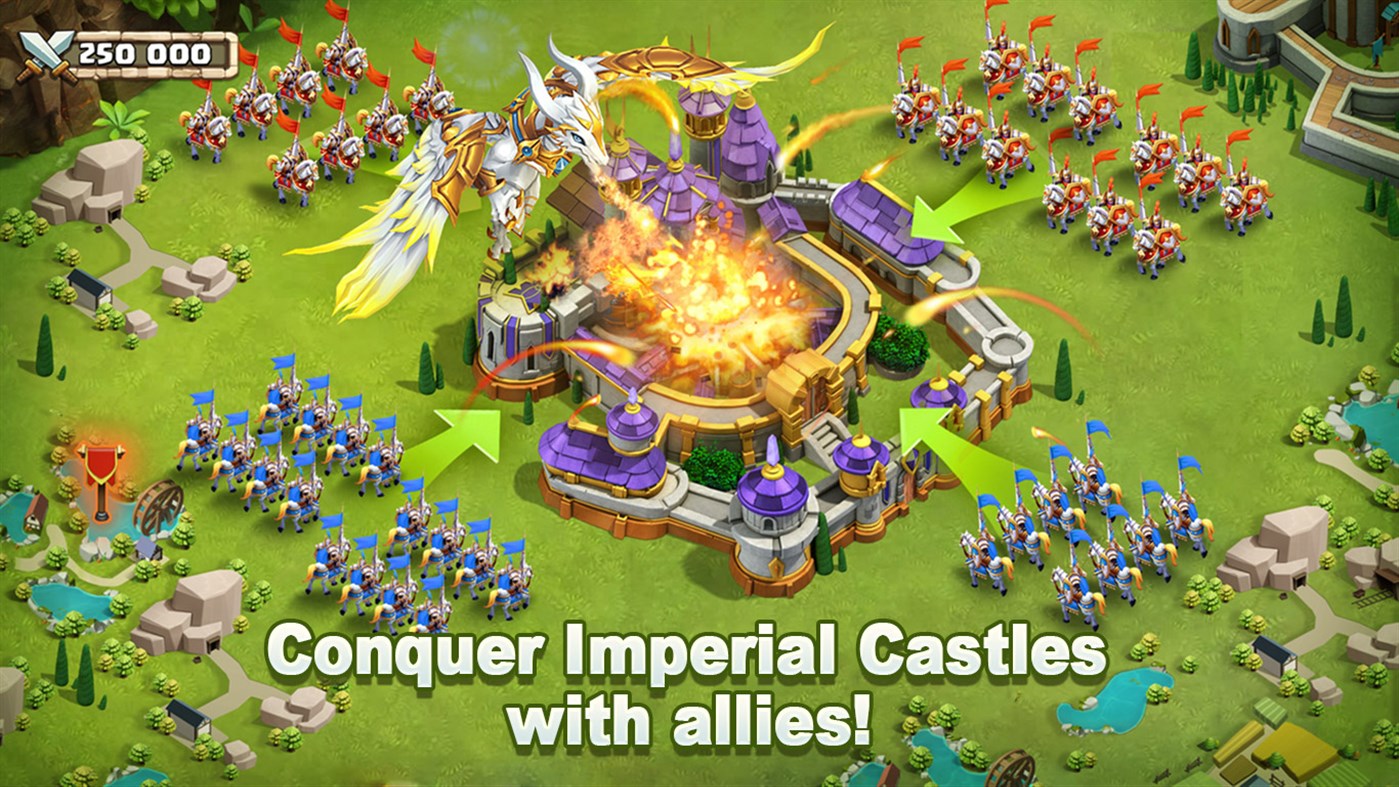#5. Castle Clash: World Ruler (Windows) By: IGG.COM