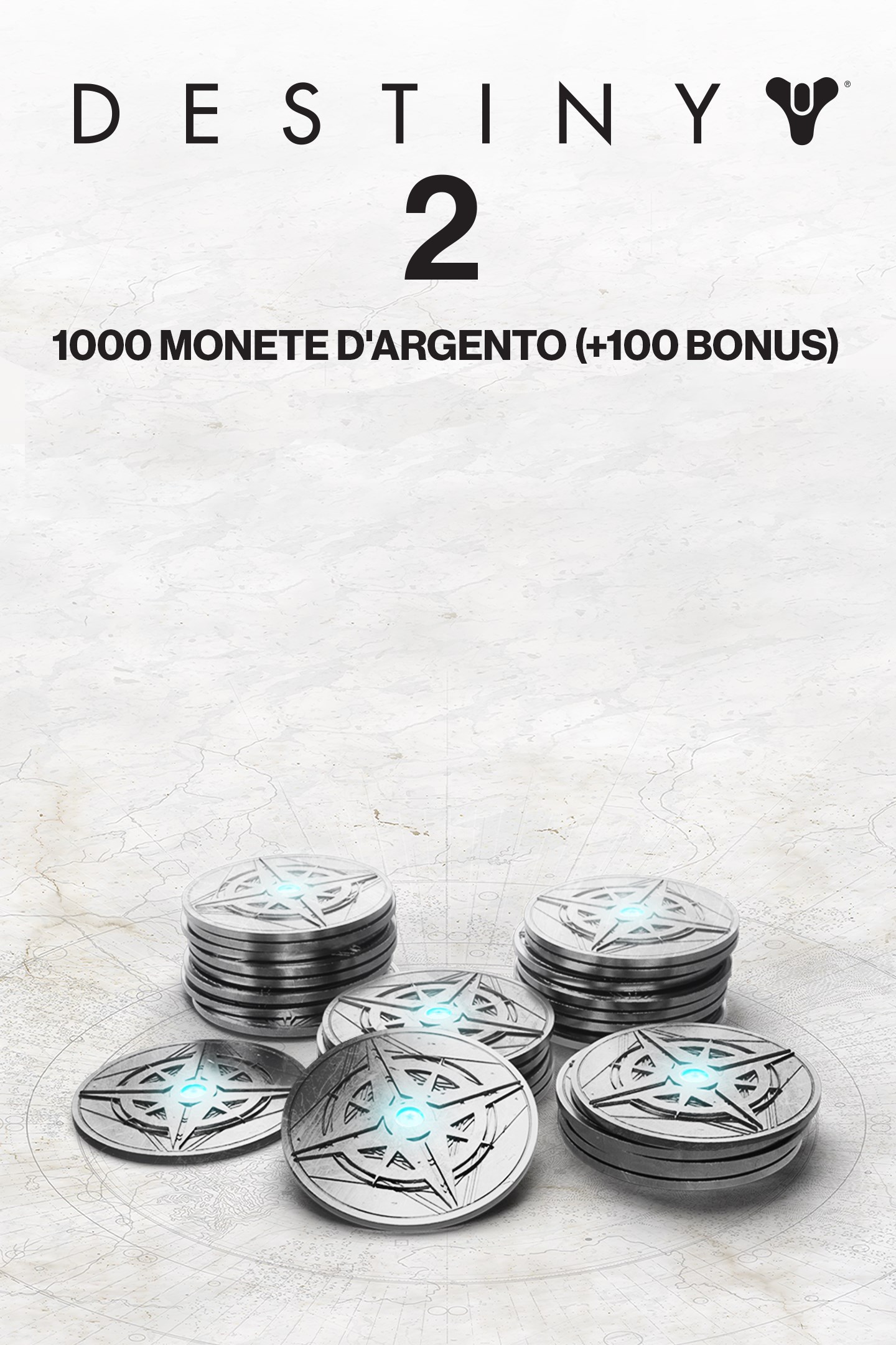 1000 (+100 Bonus) Destiny 2 Silver (PC) | Xbox | Privato