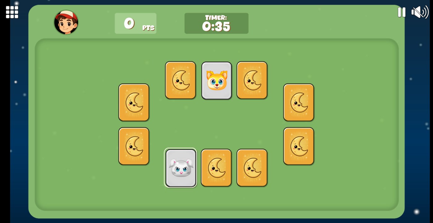 #4. Memory Match Flip! (Windows) Door: Khaoula Errami