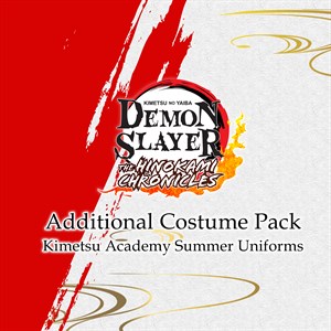 Pacote de Trajes adicional - Kimetsu Academy Summer Uniforms