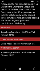 Soccer Bet Predictions screenshot 4