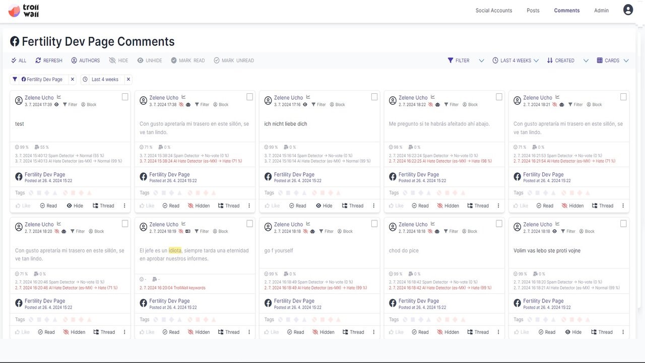 Snapshot 3 of TrollWall AI