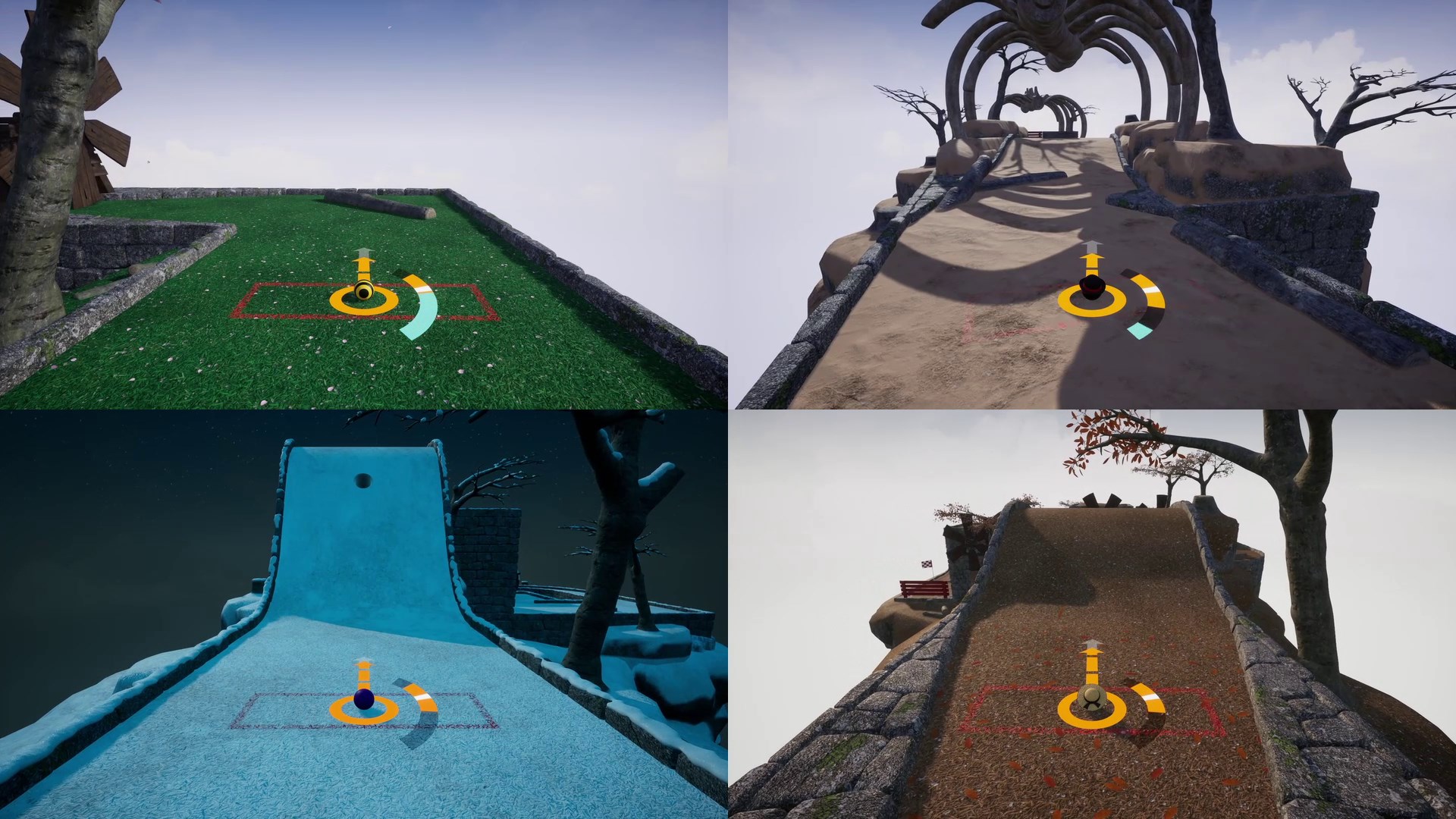 Golfing In Aether screenshot thumbnail video