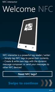 NFC interactor screenshot 1