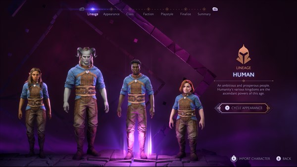 Dragon Age™: The Veilguard Character Creator — 1