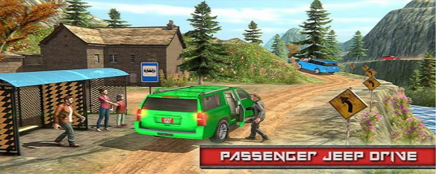 Jeep Passeger Offroad Mountain Simulation marquee promo image