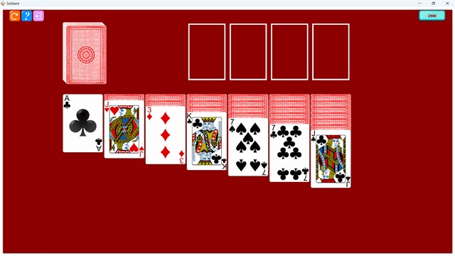 Solitair screenshot 1