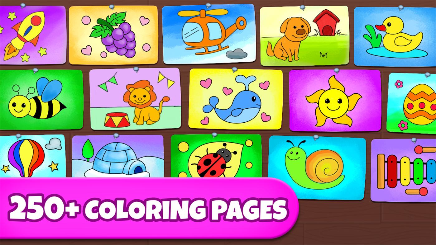 #7. Coloring Games: Coloring Book & Painting (Windows) بواسطة: RV AppStudios