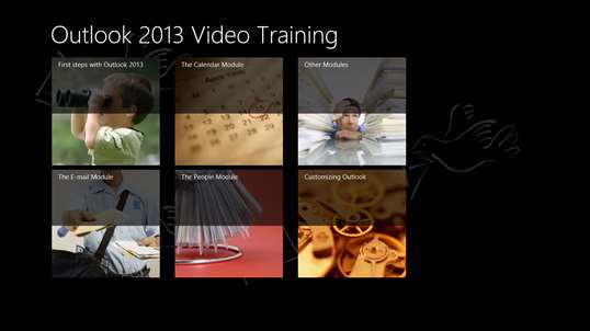 Video Training Outlook 2013 screenshot 6