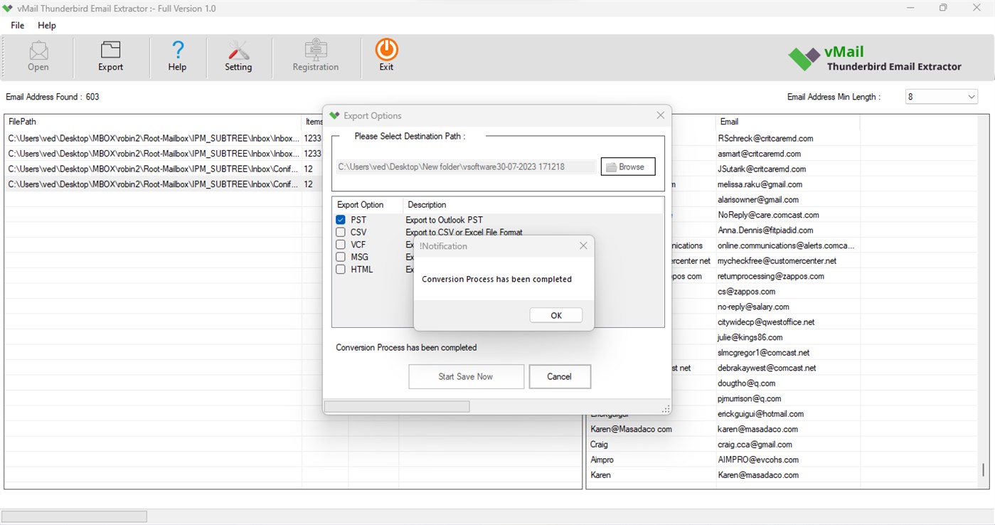 #7. Email Address Extractor Tool (Windows) 由: VARTIKA SOFTWARE PRIVATE LIMITED