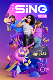 Let's Sing 2024 VIP Pass – 3 måneder