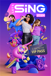 Pase vip de 3 meses de Let's Sing 2024