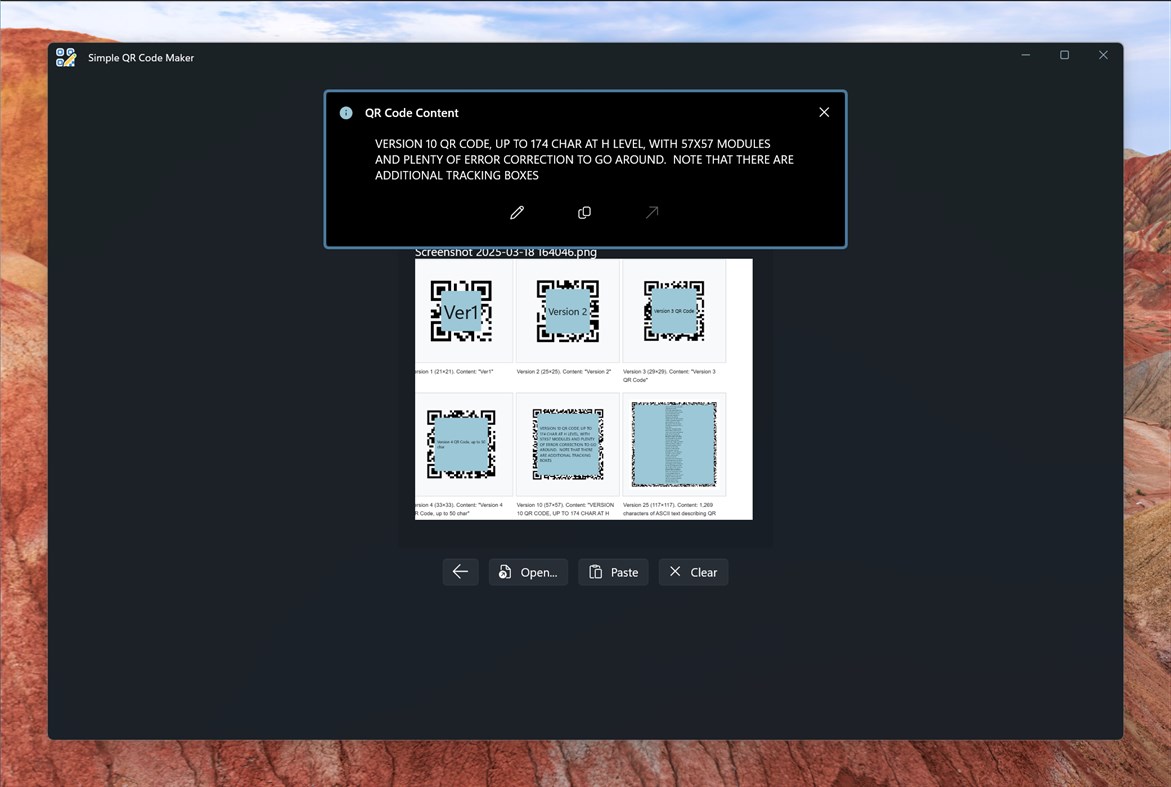 #3. Simple QR Code Maker (Windows) By: JoeFinApps