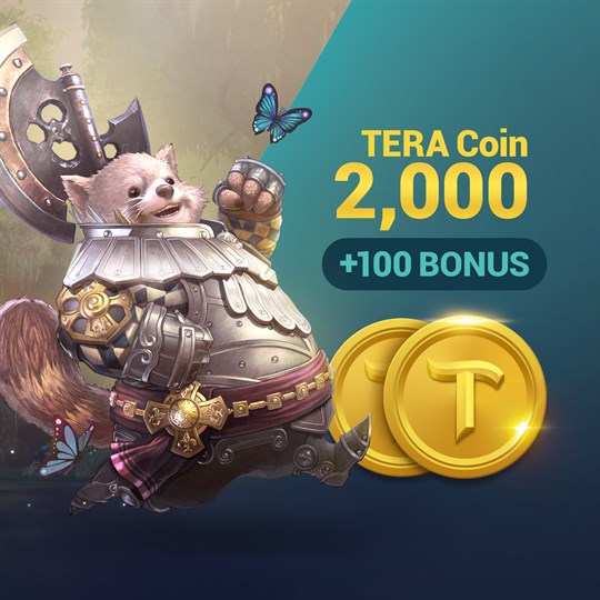 [NA/EU] TERA Coin 2,000 (+100 BONUS) for xbox