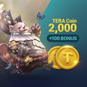 [NA/EU] TERA Coin 2,000 (+100 BONUS)