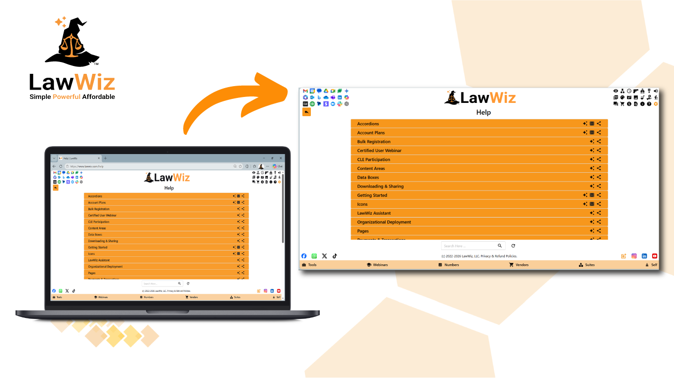 LawWiz App screenshot