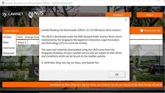 LawNet Reading List Downloader (LRLD) screenshot 4