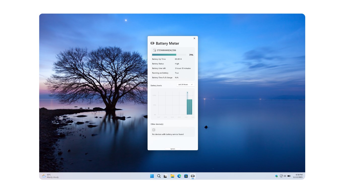 Battery Meter screenshot