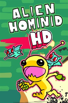 Cover poster for Alien Hominid HD