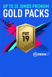 Jusqu'à 20 packs FUT Jumbo Premium Or