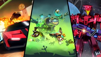 Couch Multiplayer Bundel: Genetic Disaster, Super Cyborg en Mini Madness