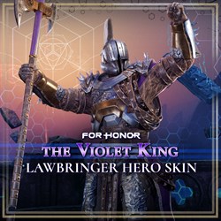 El Rey Violeta - Diseño de héroe para el Justiciero - FOR HONOR