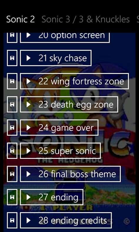 Sonic Soundtrack Screenshots 2