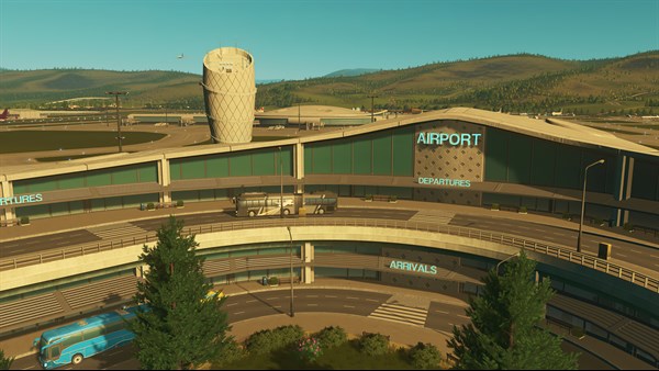 Cities Skylines Remastered Airports screenshot